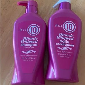 It’s a 10 Shampoo and Conditioner